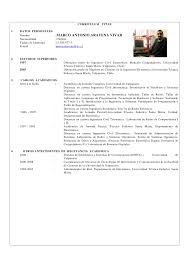 El currículum vitae es en chile, como en el resto del mundo, un documento que utilizamos para presentar nuestra candidatura a una posición ofertada. Curriculum Vitae Telematica Usm