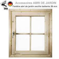 Structure en madriers emboites de m/m. Porte Double 28 Mm Pour Abri De Jardin Bois