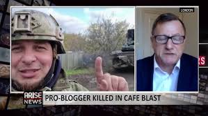 Pro-Blogger Killed in Cafe Blast