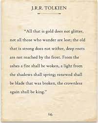 But that is not for them to decide. J R R Tolkien All That Is Gold Does Not Glitter Book Page Quote Art Print 11x14 Unframed Typography Book Page Print Great Gift Under 15 For Book Lovers Buy