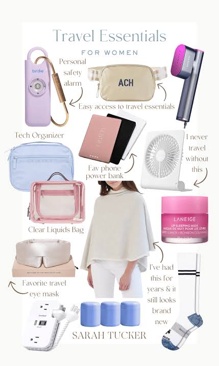 Travel Essentials For Women: 14 Favorites Worthy of Packing