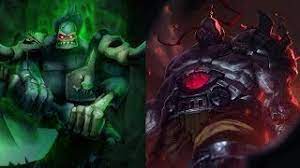 Old Champion Vs New Champion Splash Art Ii Youtube