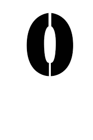 A solder paste with a longer stencil life will be more robust in the printing process. Free Printable Number Stencils Set Freebie Finding Mom