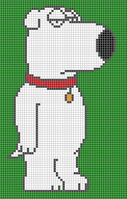 Easy pixel art pixel art grid peter griffin pixel pattern pattern art perler bead art perler beads stitch character pixel art templates. Pin On Lyudi Cheloveki