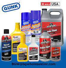 Gunk Power Steering Fluid Startign Fluid Dot 3 Brake Fluid Air Intake Cleaner Carb Medic Fuel Injector Cleaner Brake Fluid Air Cleaner Fluid