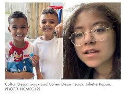 The girl sees 3-year-old photo of herself