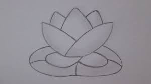 Como Desenhar Uma Flor De Lotus Youtube