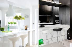 Una cocina americana generalmente va unida al salón. Cocinas Pequenas Con Barra Americana Decofilia