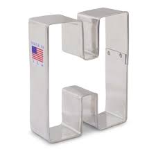Check out our letter cookie cutter selection for the very best in unique or custom,. Letter H Cookie Cutter Bake Supply Plus
