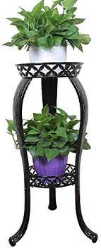 What are the shipping options for plant stands? Amazon Com Metal Potted Plant Stand 32inch Rustproof Decorative Flower Pot Rack With Indoor Outdoor Iron Art Planter Holders Garden Steel Pots Containers Supports Corner Display Stand Garden Outdoor