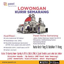 Info lowongan kerja wonogiri terbaru agustus 2021. Lowongan Kerja Kurir 11 Orang Semarang Di Paxel Home Loker Swasta