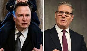 Starmer must go' - Elon Musk launches attack on PM after Farage slam | Politics | News | Express.co.uk