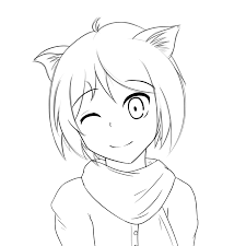 1190 x 1056 · jpeg. Easy Draw Anime Cat Girl Novocom Top