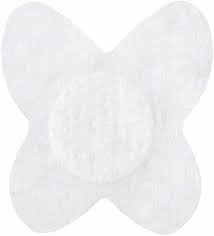 The butterfly disposable patch fits comfortably. Attends Butterfly Incontinence Liner Carewell