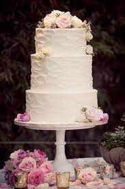 Montecito Wedding From Tobin Photography Bella Vista Designs Tiered Wedding Cake Simple Wedding Cake Cool Wedding Cakes