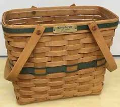 Collection, 1996 edition original never used, collectible market basket. Signed Longaberger Basket