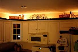 Using Rope Lighting To Light The Tops Of The Cabinets Decorating Above Kitchen Cabinets Above Kitchen Cabinets Kitchen Cabinets Decor