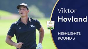 Viktor hovland was forced to putt with his wedge for the final 10 holes in the final round of the northern trust after he thumped his putter . Viktor Hovland Round 3 Highlights 2020 Dp World Tour Championship Youtube