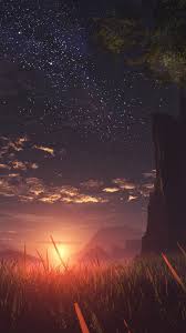 Sunset, city, buildings, victoria, tumblr, retro, vintage, grunge. Aesthetic Anime Sunset Wallpapers Wallpaper Cave