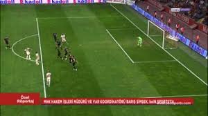 Spor toto süper lig'in 9. Ofsayt Cizgisini Video Hakem Bein Sports Turkiye