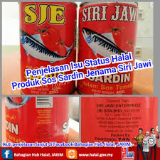 Mengkaji, mengesah dan mengawal selia semua produk makanan dan barangan gunaan islam. Jakim Tampil Beri Penjelasan Tentang Isu Status Halal Produk Sos Sardin Jenama Siri Jawi