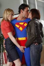 Incredible superpowers meet incredible sexiness with Ryan Driller as Superman