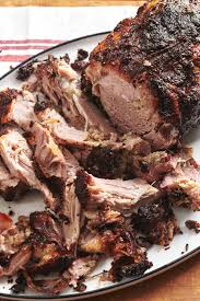 Tasty season pork roast prepared in slow cooker with pineapplesubmitted by: Easy Fall Apart Roasted Pork Shoulder Recipe The Mom 100
