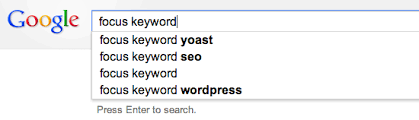 Google search the world's information, including webpages, images, videos and more. The Perfect Focus Keyword For Your Post Or Page Yoast
