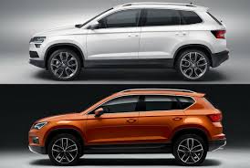 #skoda kodiaq, #vw tiguan und der #seat ateca. Skoda Karoq Und Seat Ateca Preise Vergleich Skoda Karoq Nu