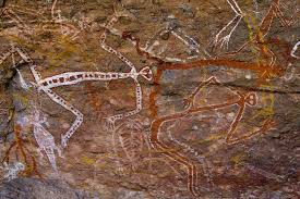 Aboriginal Rock Art At Nourlangie Rock Art Aboriginal Art Aboriginal