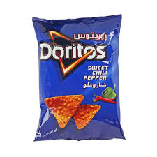 الخبر كورن فليكس بوبن فليك corn flakes poppins , أمريكانا بسكويت كوكيز ازرق americana butter cookies , سكيتلز حلوى فواكه skittles fruits cardies , ليز شيبس جبن. Buy Doritos Sweet Chili Pepper 180 G Online Shop Food Cupboard On Carrefour Saudi Arabia