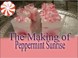 The Making Of Peppermint Sunrise Melt And Pour Soap Youtube Peppermint Soap Soap Making Soap Making Tutorials