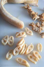 Geoduck Sashimi : Green Onions : Shanxi Vinegar : Chili Oil -  Thatothercookingblog