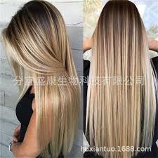 Dan kesan alami pada warna coklat dapat. Wig Rambut Palsu Wanita Model Korea Warna Coklat Tua Gradasi Shopee Indonesia