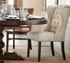 Thayer Tufted Wingback Dining Chair Wingback Dining Chair Tufted Dining Room Chair Interior Design Dining Room