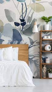 Indigo Garden 2 En 2020 Camas Modernas Decoracion De Unas Y Mural Personalizado