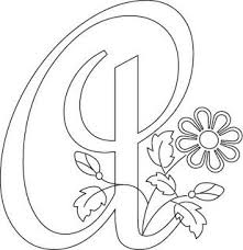 I will try to give examples using both . Shawkl French Script Saturday A Embroidery Alphabet Embroidery Monogram Needlework Patterns
