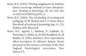 Sometimes, articles written by the same author will also have been published in the same year. Apa Citation Overview Examples