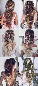 (have you ever tried to keep thick, long hair in an updo?) luckily, there are so many options beyond the basic bun that'll let your long strands really shine on your wedding day. 62 Wedding Hairstyles From Ulyana Aster To Get You Inspired Braided Hairstyles For Wedding Loose Hairstyles Hair Styles