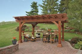 Amish Kingston Cedar Pergola Kit Plans De Pergola Patio Pergola Pergola