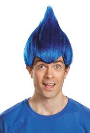 Disguise Joy Blue Character Wig For Kids Disguise Joy Child Wig