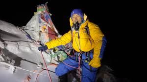 Nepal teen breaks record by climbing Earths highest mountains