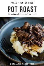 Braised Red Wine Pot Roast Recipe Chuck Roast Recipes Pot Roast Beef Recipes
