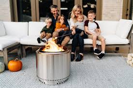The difference, mine is a fire pit in the ground with a range hood on top. World S Most Unique Fire Pit Solo Stove Uae Order Online Firepit Ae