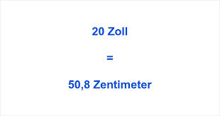 20 Zoll in cm | 20 Inches in cm Umrechnen | 20″ in cm