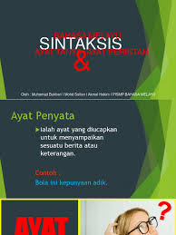 10 jenis tanwin dalam ilmu nahwu bahasa arab dan contohnya. 1 Jenis Ayat Dalam Bahasa Melayu