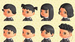 The style and color is determined through a series of questions. Animal Crossing New Horizons Switch Hair Guide Polygon