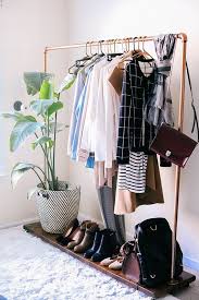 Clothes rack made from pvc pipe. Floor Rack Hangers For Clothes Economically And Quickly