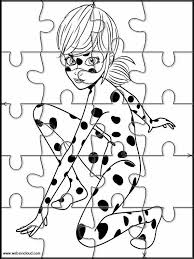 Puzzle Da Stampare Per Bambini Miraculous Ladybug 7 Recortables Para Imprimir Imprimir Sobres Fichas