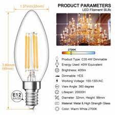 Warm Light Led Bulbs By Shine Hai Led Bulb Bulb Led Chandelier